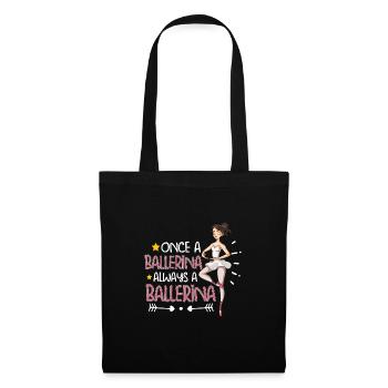 Ballet Ballerina Dance Dancer Dancing Ballet Gift - Tote Bag - black - Front