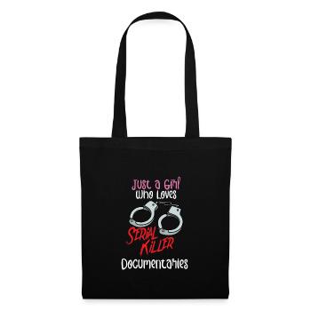 True Crime Murder Spy Crime Intérêt Idée cadeau - Sac en tissu - noir - Devant