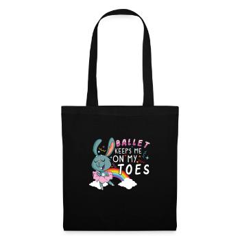 Ballet Ballerina Dance Dancer Dancing Ballet Gift - Tote Bag - black - Front