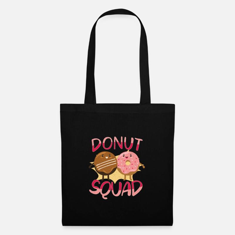 Donut Doughnut Baking Cake Baker - Stoffbeutel - Schwarz