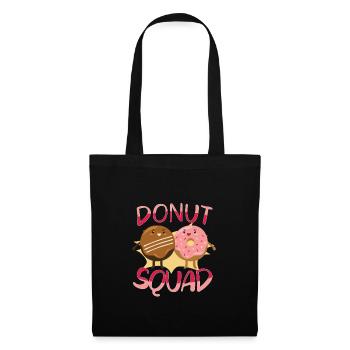 Donut Doughnut Baking Cake Baker - Stoffbeutel - Schwarz - Vorne