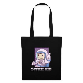 Astronaute Astronomie Système Solaire Espace Enfants - Sac en tissu - noir - Devant