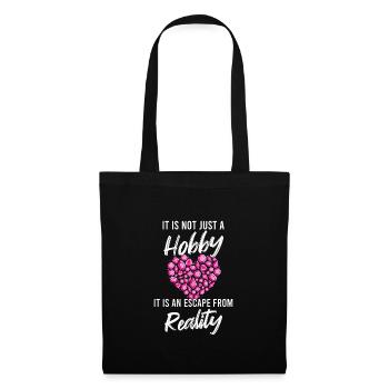 Diamond Panting Gift Idea for Women Woman - Stoffbeutel - Schwarz - Vorne