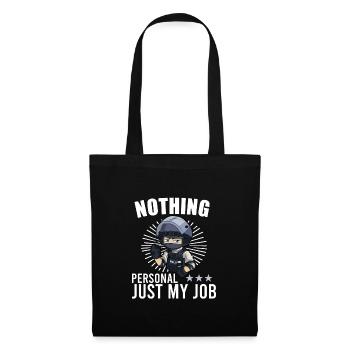 Police Cop Officer Police Office - Tote Bag - black - Front