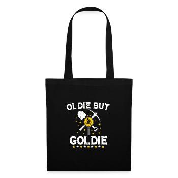 Goldgräber Goldbergbau Goldwaschen Goldmine - Stoffbeutel - Schwarz - Vorne
