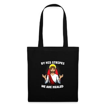 Jesus Christianity God Praying Prayer Pastor - Stoffbeutel - Schwarz - Vorne