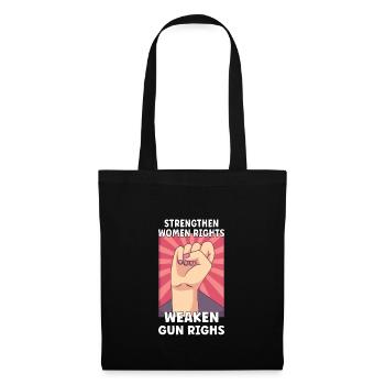 Féminisme Pouvoir des femmes Pro-choix Pro Avortement - Sac en tissu - noir - Devant