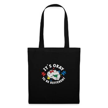 Sensibilisation à l’autisme Maladie autistique Poison autistique - Sac en tissu - noir - Devant