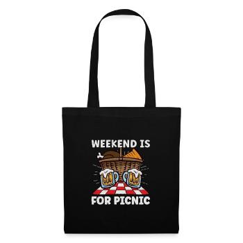 Picnic Lover Pique-Panier de nourriture Date de pique- - Sac en tissu - noir - Devant