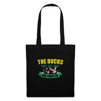 Duck Hunting Duck Hunter Bird Hunting - Tote Bag - black - Front