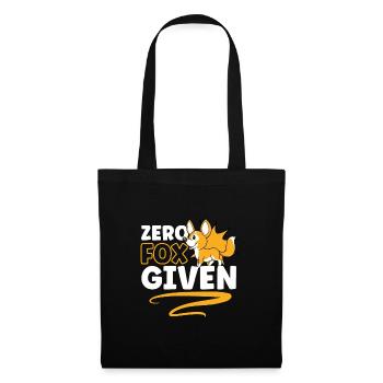 Amateurs de renards Renards Amour renard roux Cuter - Sac en tissu - noir - Devant