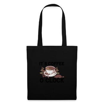 Coffee Lover Caffeine Molecule Java Latte Espresso - Tote Bag - black - Front
