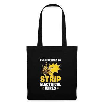 Funny Electrician Electrical Engineer Watt Watt - Tote Bag - black - Front