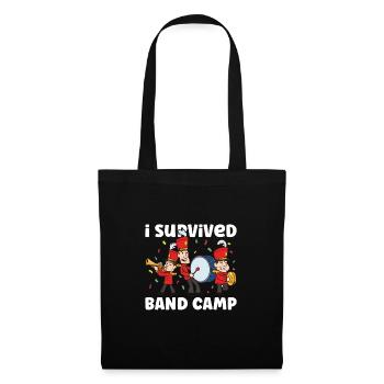 Marching Band Clarinetist School Rehearsal Music - Tote Bag - black - Front