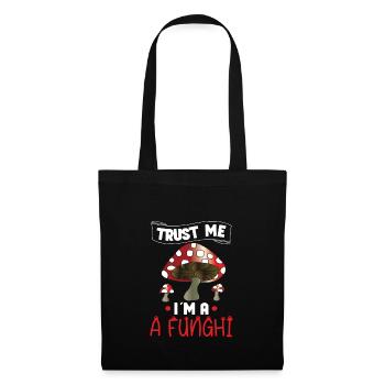 Morels Mushroom Picker Champignon Fermier Champignon - Sac en tissu - noir - Devant