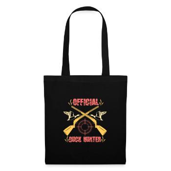 Duck Hunt Duck Hunter Bird Hunting Duck Hunting - Stoffbeutel - Schwarz - Vorne