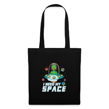 Alien Extraterrestrial Area 51 Ufo Space Geek - Sac en tissu - noir - Devant