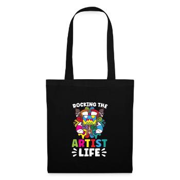 Artist Painting Painter Art Color Art Teacher - Tote Bag - black - Front