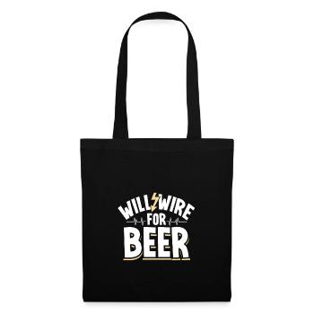 Electrician Electrical Engineer Lineman Electrical - Tote Bag - black - Front