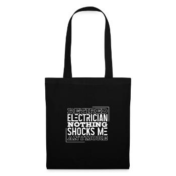 Electrician Electrical Engineer Lineman Electrical - Tote Bag - black - Front
