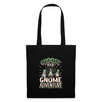 Garden Gnomes Gnome Lover Funny Gnome Gardening - Tote Bag - black - Front