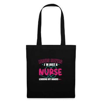 Nurse Nursing Clinic Paramedic - Tote Bag - black - Front