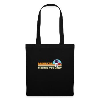 Astronaute Astronomie Système solaire Space Kids - Sac en tissu - noir - Devant
