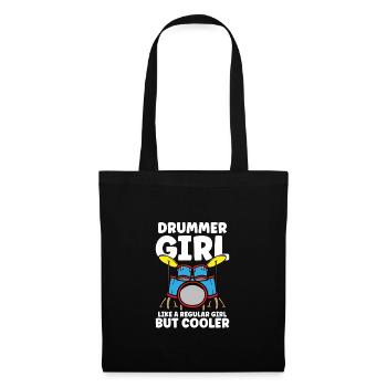 Drummer Drums Music Drum Set Drumming - Tote Bag - black - Front