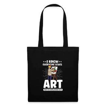 Artiste Peinture Peintre Art Couleur Art Professeur - Sac en tissu - noir - Devant