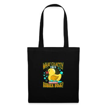 Rubber Duck Ducks Bird Hunt Duck lover Gift Idea - Tote Bag - black - Front