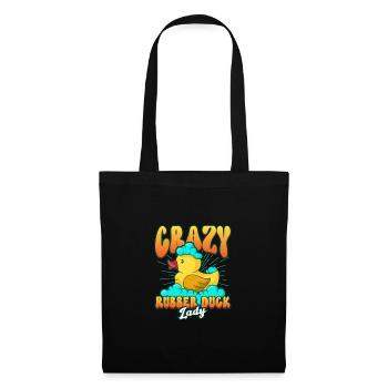 Rubber Duck Ducks Bird Hunt Duck lover Gift Idea - Tote Bag - black - Front