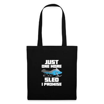 Snowmobile Snowmobile Winter Sports Gift Idea - Tote Bag - black - Front