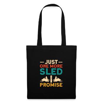Snowmobile Snowmobile Winter Sports Gift Idea - Tote Bag - black - Front