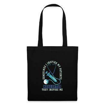 Nurse Nursing Clinic Paramedic - Tote Bag - black - Front