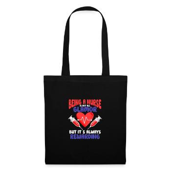 Nurse Nursing Clinic Paramedic - Tote Bag - black - Front
