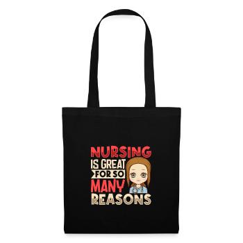 Nurse Nursing Clinic Paramedic - Tote Bag - black - Front