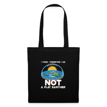 Théories du complot Théoricien du complot Illuminati - Sac en tissu - noir - Devant
