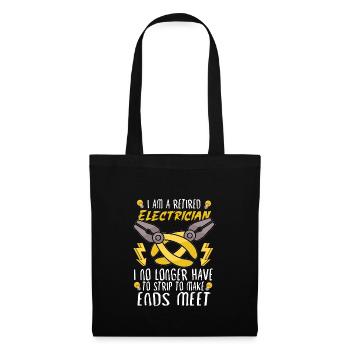Electrician Electrical Engineer Lineman Electrical - Tote Bag - black - Front