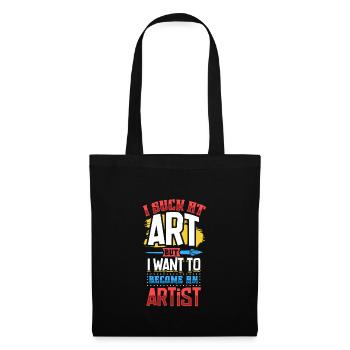 Artiste Peinture Peintre Art Couleur Art Professeur - Sac en tissu - noir - Devant
