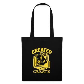 Artiste Peinture Peintre Art Couleur Art Professeur - Sac en tissu - noir - Devant