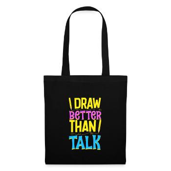 Artiste Peinture Peintre Art Couleur Art Professeur - Sac en tissu - noir - Devant