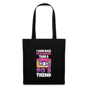 Cassette Type Vintage Cassette Retro Cassette Love - Tote Bag - black - Front