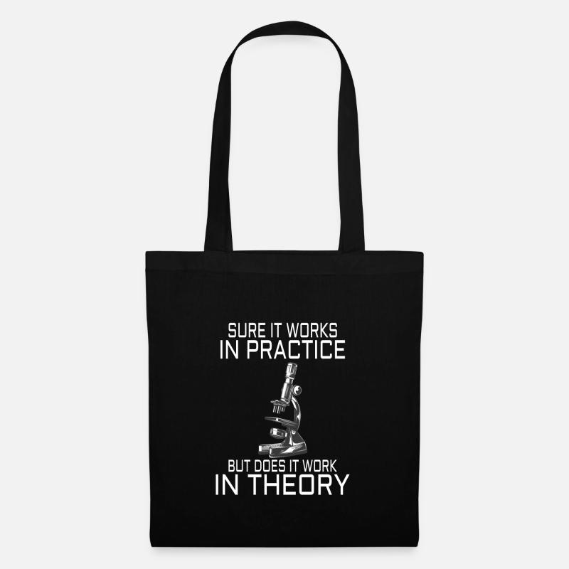 Physics Science Physicist Physics Teacher Gift - Stoffbeutel - Schwarz