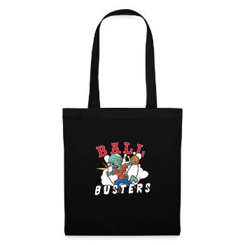 Drôle de Bowling Team Bowler Strike Zombie - Sac en tissu - noir - Devant