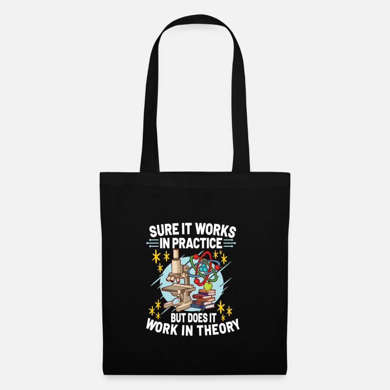 Physics Science Physicist Physics Teacher Gift - Stoffbeutel - Schwarz