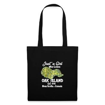 Oak Island / Treasure Hunting Oak Island Mystery - Stoffbeutel - Schwarz - Vorne