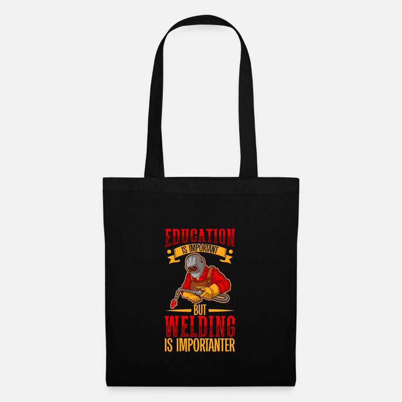 Welder Funny Funny Sweat Gift - Tote Bag - black