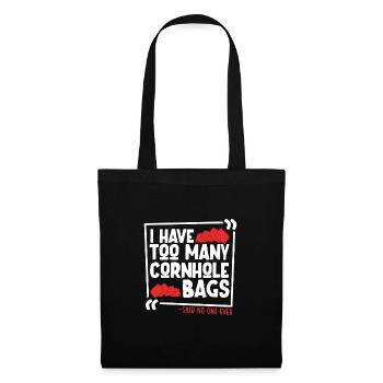 Cornhole Throwing Cornhole Player Cornhole Lover Cornhole lover - Sac en tissu - noir - Devant