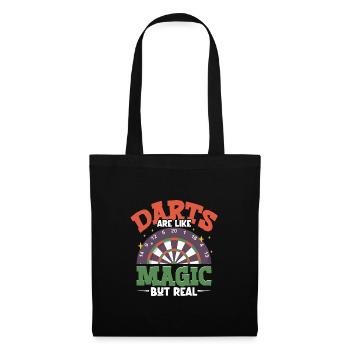 Darts Darts Player Dartboard Dartboard Darts - Tote Bag - black - Front