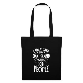 Oak Island / Treasure Hunting Oak Island Mystery - Stoffbeutel - Schwarz - Vorne